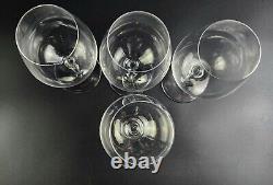 Vintage Red Wine Vintage by WATERFORD CRYSTAL Set of 4 8 3/4 Tall