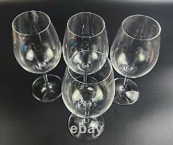 Vintage Red Wine Vintage by WATERFORD CRYSTAL Set of 4 8 3/4 Tall