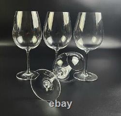 Vintage Red Wine Vintage by WATERFORD CRYSTAL Set of 4 8 3/4 Tall