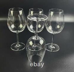 Vintage Red Wine Vintage by WATERFORD CRYSTAL Set of 4 8 3/4 Tall