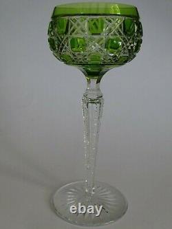 Vintage Roemer Wine Glass Crystal Val Saint Lambert