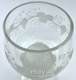 Vintage Roemer Wine Glasses Set of 6 Multicolor Stemware