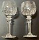 Vintage Rogaska Gallia Wine Hock Glasses. Set Of Two