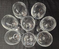 Vintage Rosenthal Studio Line Tall Crystal Wine Glasses from Germany