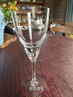 Vintage SPIEGELAU Handblown Crystal Wine Glasses Giselle Line Set of 10