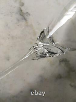 Vintage SPIEGELAU Handblown Crystal Wine Glasses Giselle Line Set of 6