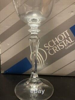 Vintage Schott Cristal Wine Glasses Best Of There Best. Never Been Used