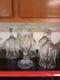 Vintage Set 5 Beautiful Cristal D'Arques Pompano Tulip Clear Glass Water Goblets