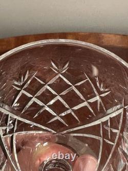 Vintage Set 6 WATERFORD CRYSTAL Donegal 5.25 Water Goblets Wine Glasses IRELAND