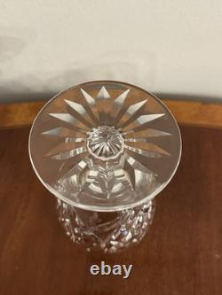 Vintage Set 6 WATERFORD CRYSTAL Donegal 5.25 Water Goblets Wine Glasses IRELAND