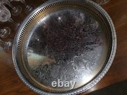Vintage Set 9 Wine Cristal D' Arques Goblets And Libbey Wine Glasses On Tray