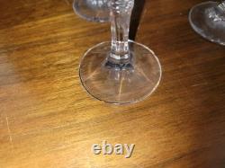Vintage Set 9 Wine Cristal D' Arques Goblets And Libbey Wine Glasses On Tray