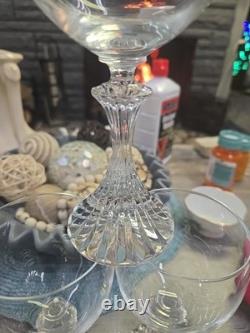 Vintage Set Of 10 Mikasa Clear Crystal THE RITZ Wine Glasses 7