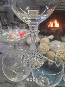 Vintage Set Of 10 Mikasa Clear Crystal THE RITZ Wine Glasses 7