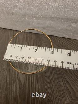 Vintage Set Of 20 Cristal D'Arques-Durand Cortina Gold 8 Wafer Wine Glasses