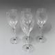 Vintage Set Of 4 Baccarat Crystal Saint Remy Wine Glasses 7h