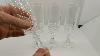 Vintage Set Of 4 Champagne Glasses