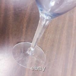 Vintage Set of 11 Mid Century Wine Glasses Long Stems Multi Color Beautiful