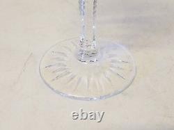 Vintage Set of 12 Crystal Cut Glass Water Glasses with Star Decorations