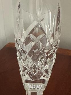Vintage Set of 2 WATERFORD CRYSTAL Araglin Champagne Flutes Wine Glasses IRELAND