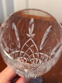 Vintage Set of 2 WATERFORD CRYSTAL Araglin Champagne Flutes Wine Glasses IRELAND