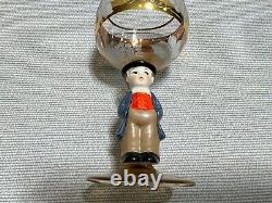 Vintage Set of 4 Goebel Hummel Figurine Stem Liqueur Wine Glasses, W Germany
