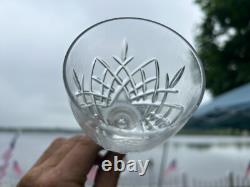 Vintage Set of 6 Beautiful Wine Glasses in STERLING by Lenox / Marked in Ex Cd