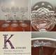 Vintage Set of 6 WATERFORD CRYSTAL Kenmare Hocks Goblets/Wine Glasses IRELAND