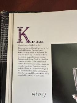 Vintage Set of 6 WATERFORD CRYSTAL Kenmare Hocks Goblets/Wine Glasses IRELAND