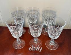 Vintage Set of 6 WATERFORD CRYSTAL Kylemore Water Goblets/Wine Glasses IRELAND