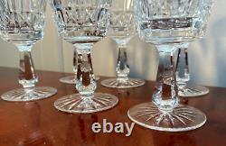 Vintage Set of 6 WATERFORD CRYSTAL Kylemore Water Goblets/Wine Glasses IRELAND