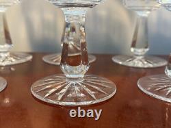 Vintage Set of 6 WATERFORD CRYSTAL Kylemore Water Goblets/Wine Glasses IRELAND