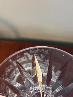 Vintage Set of 6 WATERFORD CRYSTAL Kylemore Water Goblets/Wine Glasses IRELAND