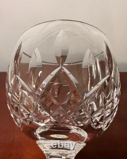 Vintage Set of 6 WATERFORD CRYSTAL Lismore Hocks Goblets/Wine Glasses IRELAND