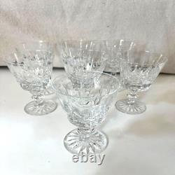 Vintage Set of 7 Royal Brierley Water Goblets Wine Glasses Ascot Design
