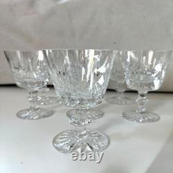 Vintage Set of 7 Royal Brierley Water Goblets Wine Glasses Ascot Design