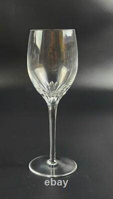 Vintage Set of 8 RGS17 by Rogaska Wine Glasses Marked 7 3/4
