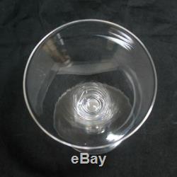 Vintage Signed R. Lalique Barr Wine Glass