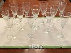 Vintage Simon Pearce Cavendish Wine Glasses Set of 12
