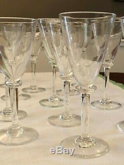 Vintage Simon Pearce Cavendish Wine Glasses Set of 12