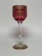 Vintage St Louis Congress Cranberry Wine Goblet