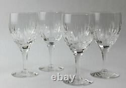 Vintage Stuart England Kent Claret Wine Glass Set of Four