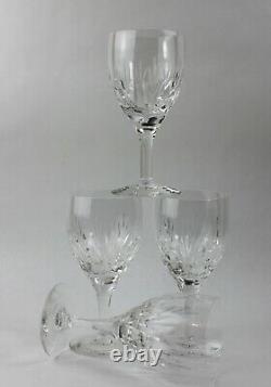 Vintage Stuart England Kent Claret Wine Glass Set of Four