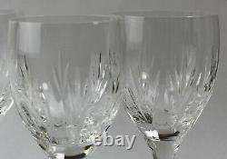 Vintage Stuart England Kent Claret Wine Glass Set of Four