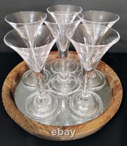 Vintage Teardrop Collection set of 6 Wine Glasses by Royal Leerdam