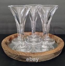 Vintage Teardrop Collection set of 6 Wine Glasses by Royal Leerdam