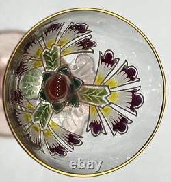 Vintage Theresienthal Art Nouveau Art Glass Cordial Wine Glass 5 1/2