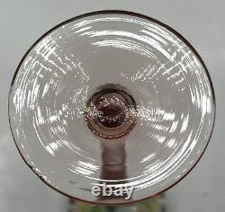 Vintage Theresienthal Art Nouveau Art Glass Cordial Wine Glass 5 1/2