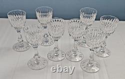 Vintage Tiffin-Franciscan Edinburgh 6 1/4 Claret Wine Glasses (Set of 8)