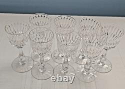 Vintage Tiffin-Franciscan Edinburgh 6 1/4 Claret Wine Glasses (Set of 8)